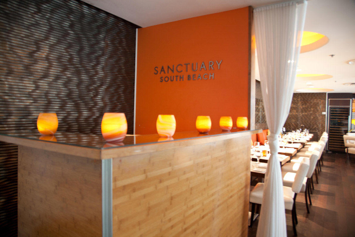 Sanctuary South Beach Маямі-Біч Ресторан фото